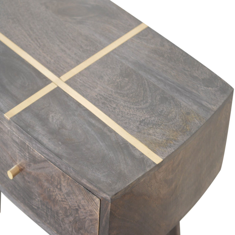 Cairo Solid Wood Console Table by Lavishway | Hallway Console Table-22314