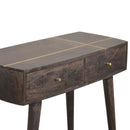 Cairo Solid Wood Console Table by Lavishway | Hallway Console Table-22313