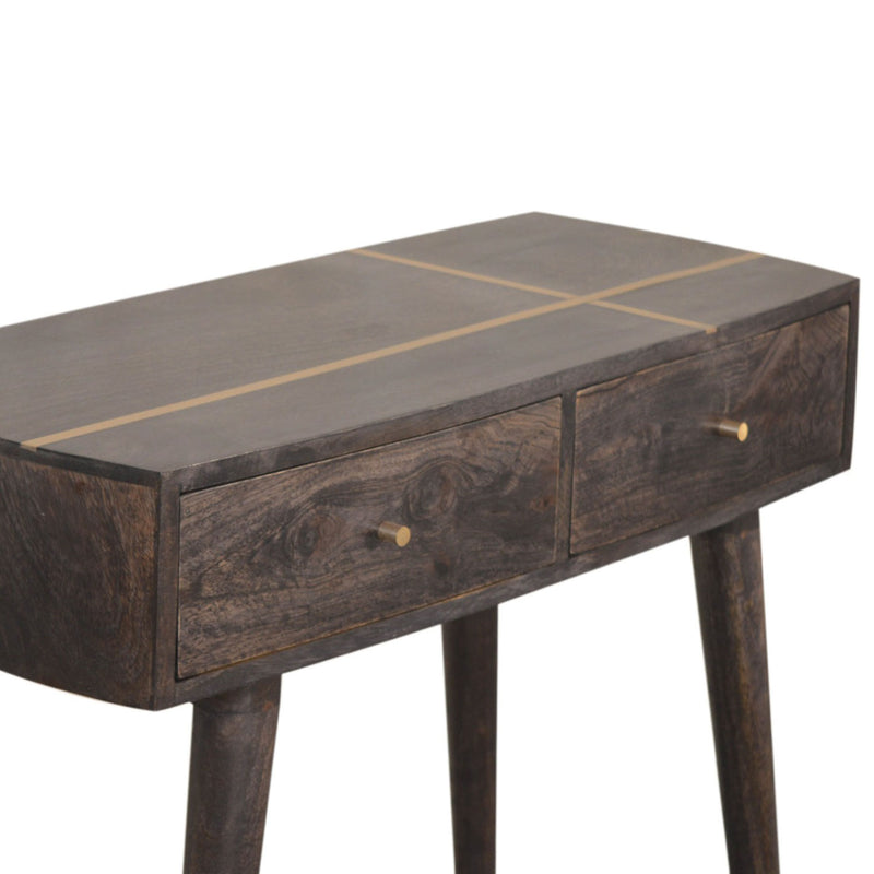 Cairo Solid Wood Console Table by Lavishway | Hallway Console Table-22313