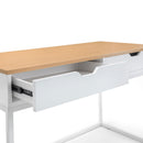California 2 Drawers White Desk by Lavishway | Reclaimed Wood Desks-20907