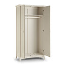 Cameo 2 Doors Stone White Wardrobe by Lavishway | Wardrobe-20878