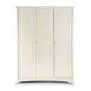 Cameo 3 Doors Stone White Wardrobe by Lavishway | Wardrobe-20865