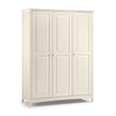 Cameo 3 Doors Stone White Wardrobe by Lavishway | Wardrobe-20864