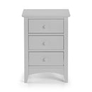 Cameo 3 Drawers Contemporary Bedside Table by Lavishway | Bedside Tables-20853