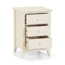 Cameo 3 Drawers Contemporary Bedside Table by Lavishway | Bedside Tables-20852