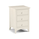 Cameo 3 Drawers Contemporary Bedside Table by Lavishway | Bedside Tables-20850