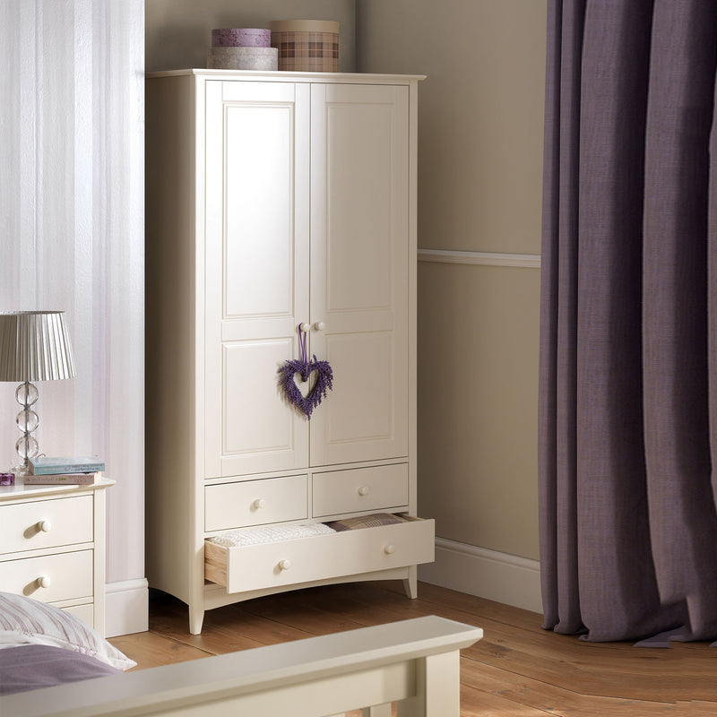 Cameo Solid Pine Combination Wardrobe by Lavishway | Wardrobe-20812