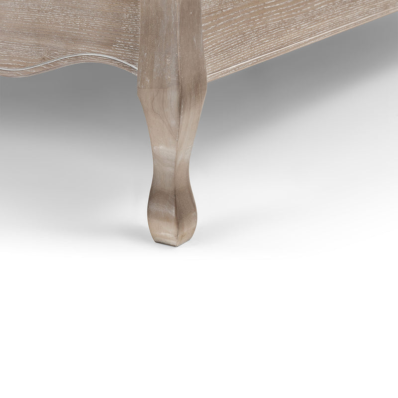 Camille Upholstered Oak Effect Bed by Lavishway | Fabric Beds-20740