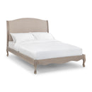 Camille Upholstered Oak Effect Bed by Lavishway | Fabric Beds-20736