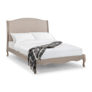 Camille Upholstered Oak Effect Bed by Lavishway | Fabric Beds-20735