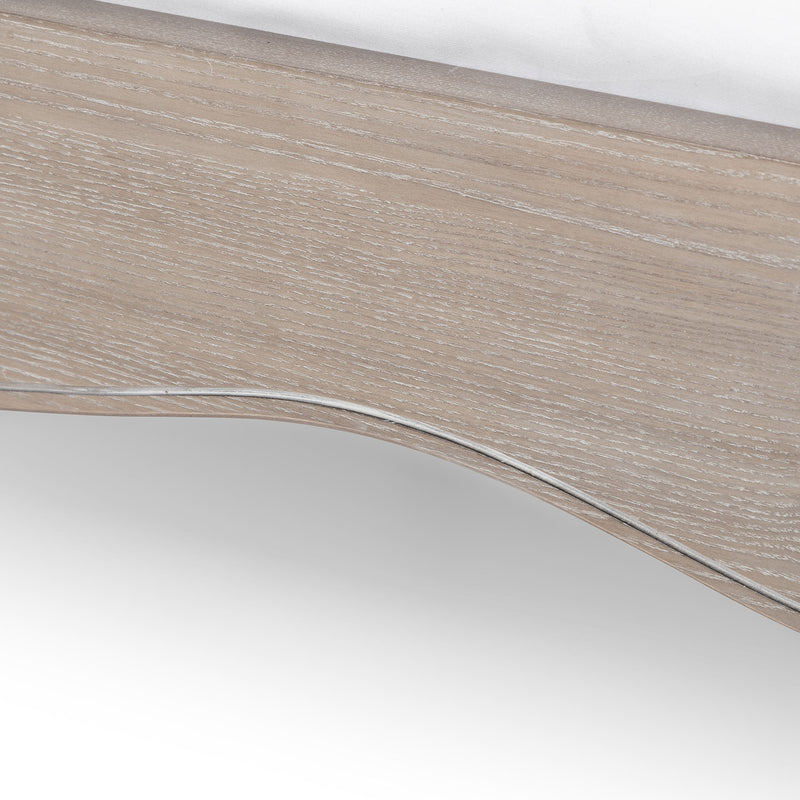 Camille Upholstered Oak Effect Bed by Lavishway | Fabric Beds-20741