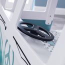 Campervan Vintage Green & White Bunk Bed by Lavishway | Wooden Beds-20792