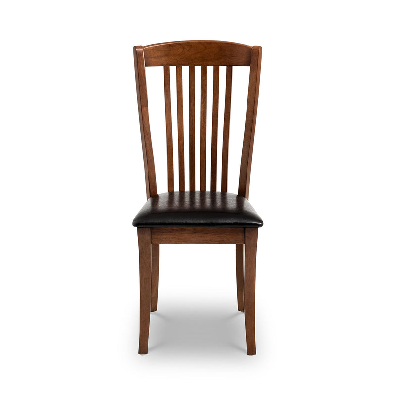Canterbury Mahogany Finish Dining Chair by Lavishway | Dining Chairs-20784