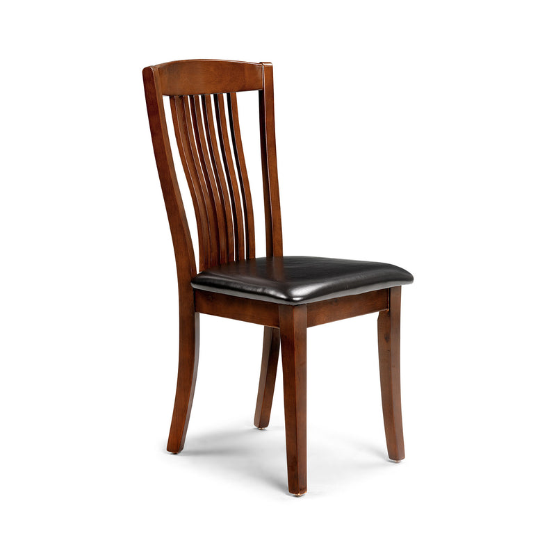 Canterbury Mahogany Finish Dining Chair by Lavishway | Dining Chairs-20783