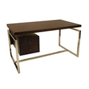 Cantilever 2 Drawers Desk With Oak Top by Lavishway | Reclaimed Wood Desks-23275