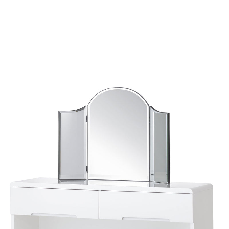 Canto Curved Dressing Table Mirror by Lavishway | Table Mirrors-20763