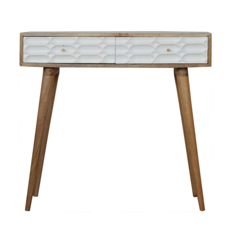 Capsule 2 Drawers Console Table by Lavishway | Hallway Console Table-22264