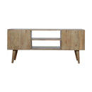 Capsule 4 Drawer White TV Unit With Storage by Lavishway | TV Units Cabinets-22258