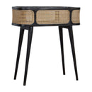 Carbon Black Rounded Corners Tray Table by Lavishway | Side Tables-22140