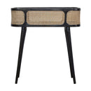 Carbon Black Rounded Corners Tray Table by Lavishway | Side Tables-22141