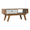 Carlos Modern Two-Tone Hand-Painted TV Unit by Lavishway | TV Units Cabinets-51966