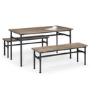Carnegie Solid Elm Rectangular Bench by Lavishway | Dining Benches-20753