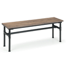 Carnegie Solid Elm Rectangular Bench by Lavishway | Dining Benches-20754