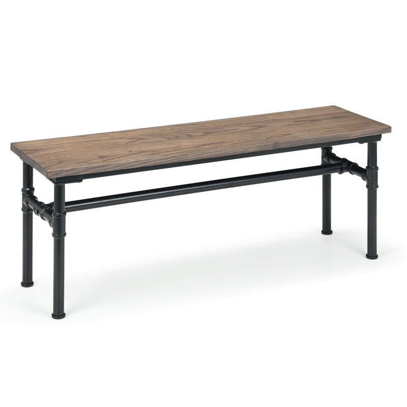 Carnegie Solid Elm Rectangular Bench by Lavishway | Dining Benches-20754