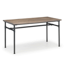 Carnegie Solid Elm Industrial Dining Table by Lavishway | Dining Tables-20744