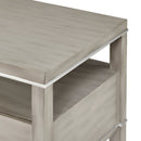 Carter Solid Wood 1 Drawer Side Table by Lavishway | Side Tables-25876