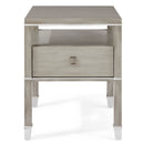 Carter Solid Wood 1 Drawer Side Table by Lavishway | Side Tables-25871