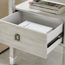 Carter Solid Wood 1 Drawer Side Table by Lavishway | Side Tables-25872