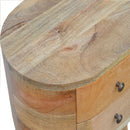 Carthorpe Solid Wood 2 Drawers Bedside Table by Lavishway | Bedside Tables-57533