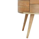 Carthorpe Solid Wood 2 Drawers Bedside Table by Lavishway | Bedside Tables-57529