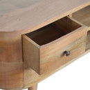 Carthorpe Solid Wood 4 Drawers Media Unit by Lavishway | TV Units Cabinets-57512