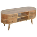 Carthorpe Solid Wood 4 Drawers Media Unit by Lavishway | TV Units Cabinets-57511