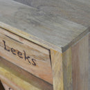 Carved Solid Wood Kitchen Cabinet by Lavishway | Display Cabinet-22099