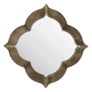 Casablanca Single Bronze Frame Wall Mirror by Lavishway | Wall Mirrors-50464