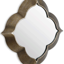 Casablanca Single Bronze Frame Wall Mirror by Lavishway | Wall Mirrors-50465