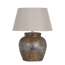 Castello Metallic Ceramic Table Lamp by Lavishway | Table Lamps-51510