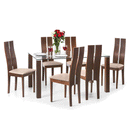 Cayman Walnut Finish Modern Dining Chair by Lavishway | Dining Chairs-20665