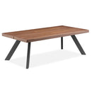 Cedro Unique Coffee Table With Walnut Finish by Lavishway | Coffee Tables-23259