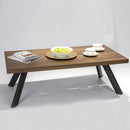 Cedro Unique Coffee Table With Walnut Finish by Lavishway | Coffee Tables-23257