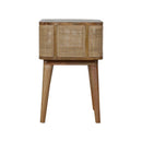 Chatham Woven Edges Bedside Table by Lavishway | Bedside Tables-51745