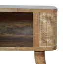 Chatham Woven Edges Bedside Table by Lavishway | Bedside Tables-51743