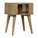 Chatham Woven Edges Bedside Table by Lavishway | Bedside Tables-51740