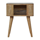 Chatham Woven Edges Bedside Table by Lavishway | Bedside Tables-51741