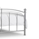 Chatsworth Aluminium Finish Metal Bed by Lavishway | Metal Beds-20713