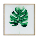 Cheese Plant Glass Gold Frame Wall Art by Lavishway | Art Gallery-51287