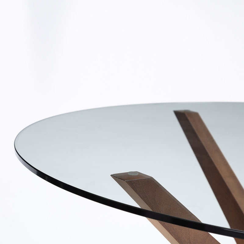 Chelsea Glass Top Dining Table by Lavishway | Dining Tables-20155